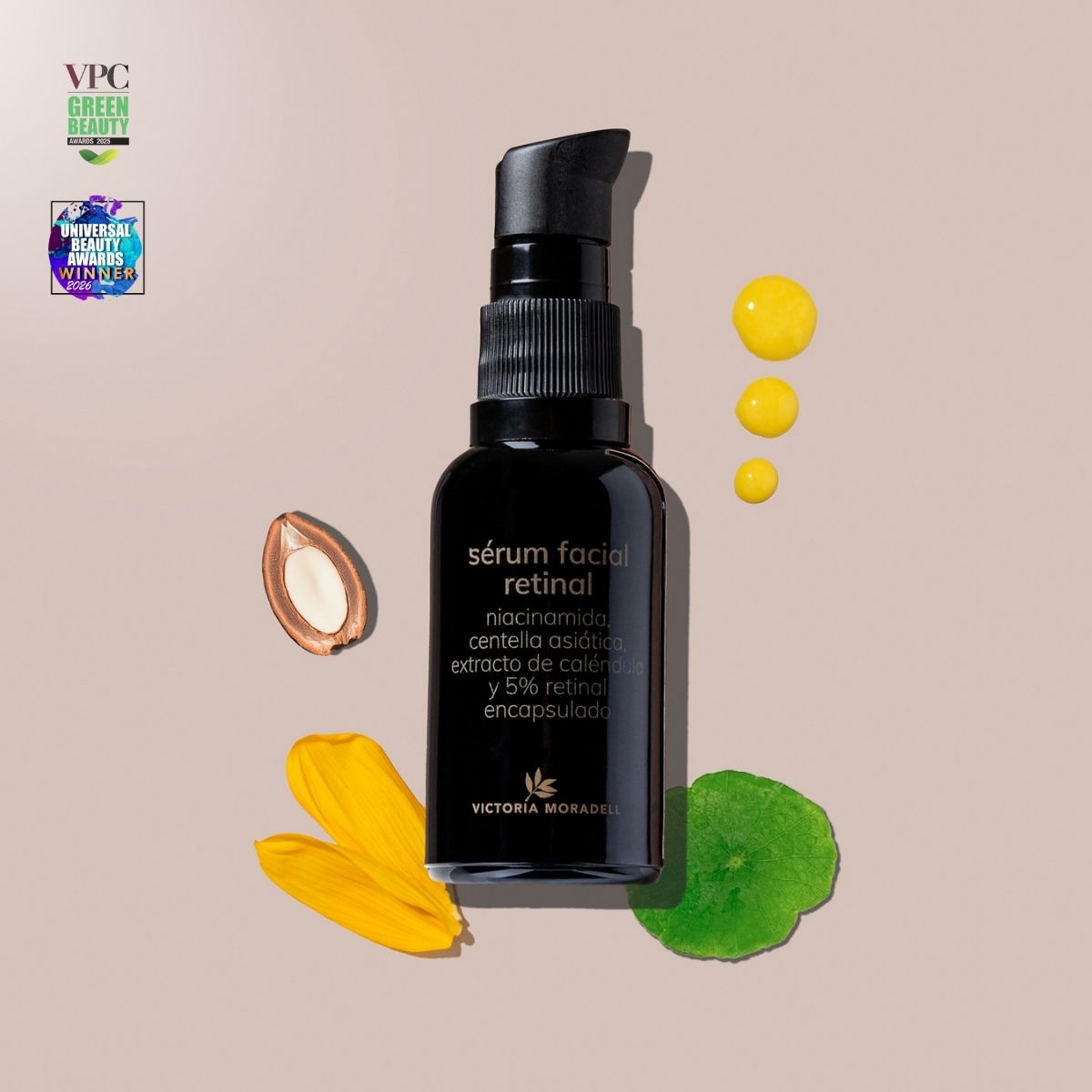 Sérum facial 5% retinal encapsulado